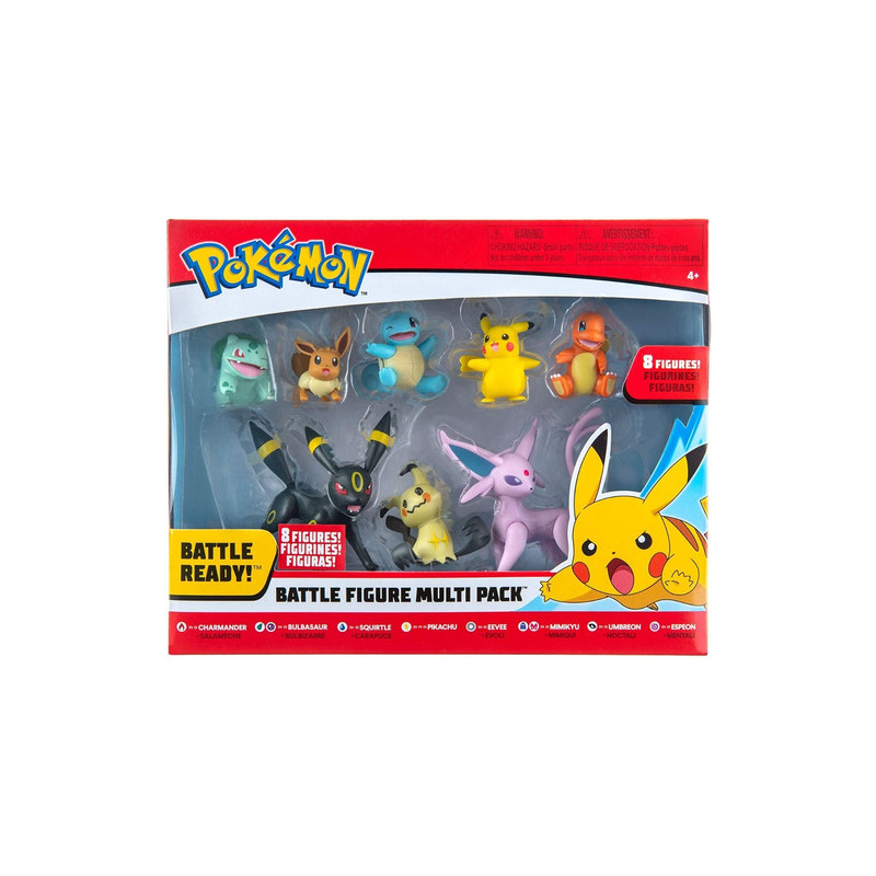 Pokémon Pack de 8 figurines