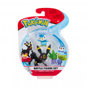 Pokémon Pack de 3 figurines  3-5 cm ou 8 cm articulées.1 -M2