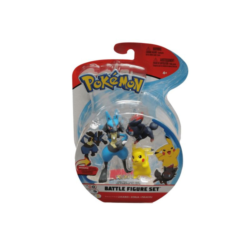 Pokémon Pack de 3 figurines  3-5 cm ou 8 cm articulées.2 -M3