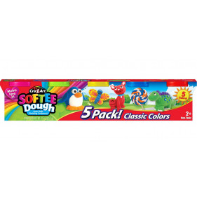 Softee Dough 5 Pack! Classic Colors 85gr - 5 pots