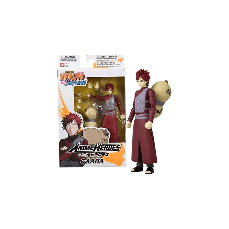 Figurine NARUTO - Anime Heroes 17 cm - Gaara Figurine NARUTO - Anime Heroes 17 cm - Gaara