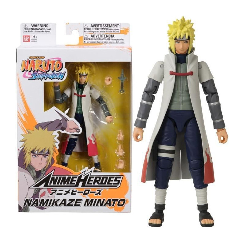Figurine NARUTO - Anime Heroes 17 cm - Mikaze Minato