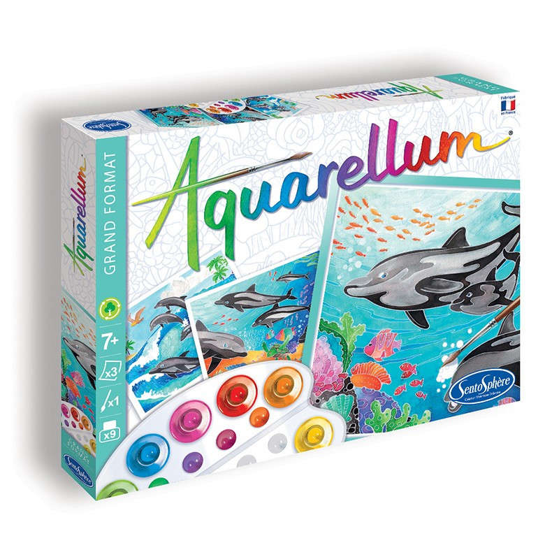 AQUARELLUM "Dauphins"