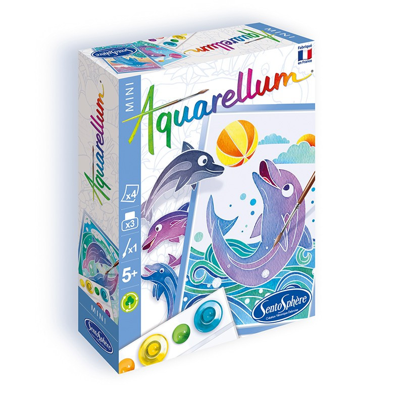 AQUARELLUM MINI "Dauphins" AQUARELLUM MINI "Dauphins"
