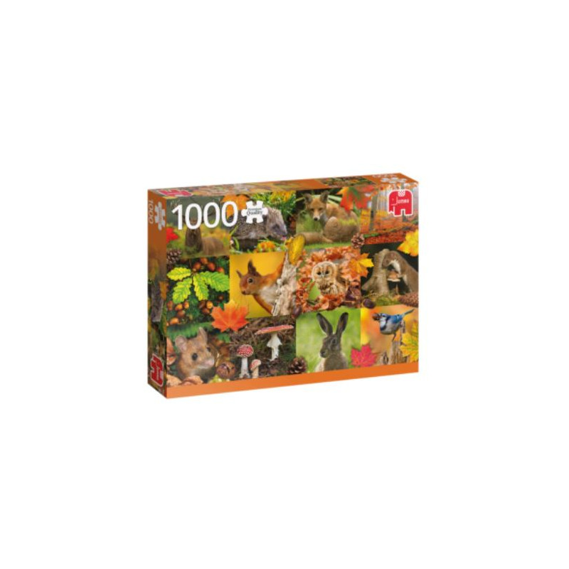 Puzzles pour enfants - Puzzle 1000pcs - Automne Animaux - Livraison rapide Tunisie