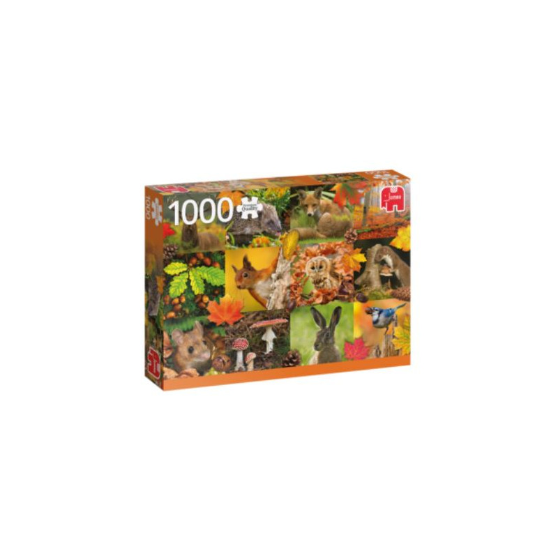 Puzzle 1000pcs - Automne Animaux