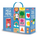 Jeux éducatifs pour enfants - Méga Mémo Couleurs, Chiffres et Formes - Livraison rapide Tunisie