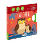 Livres pour enfants - Livres sonores : Tire, pousse et écoute - La Forêt - Livraison rapide Tunisie