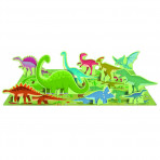 Puzzles pour enfants - Q-Box - Les dinosaures - Livraison rapide Tunisie