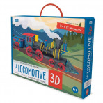 Maquettes 3D pour enfants - Voyage, découvre, explore. Locomotive 3D - Livraison rapide Tunisie