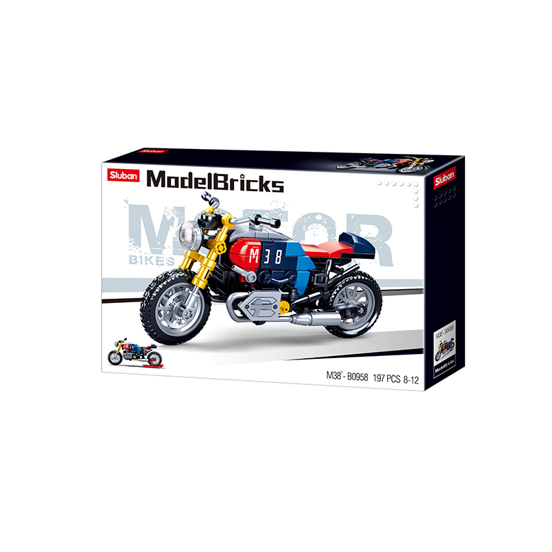 Model Bricks- Café Racer Motorcycle