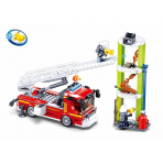 Jeux de construction pour enfants - FIRE-Fire Ladder Practice - Livraison rapide Tunisie