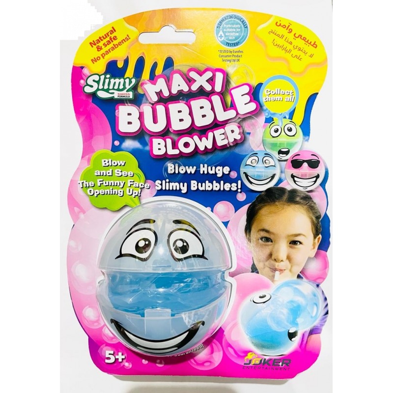 Slimy Bubble 3 colours assorted in Blister - 80 g Bleu Slimy Bubble 3 colours assorted in Blister - 80 g Bleu