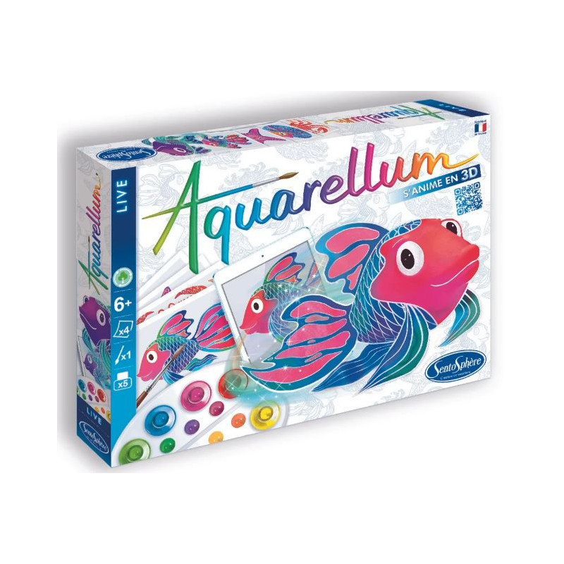 AQUARELLUM LIVE - FONDS MARINS