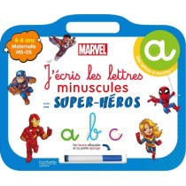 Disney - Mes super-héros Marvel - Ardoise J'écris les lettres minuscules