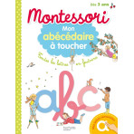 Livres pour enfants - Montessori - Mon abécédaire à toucher - Livraison rapide Tunisie