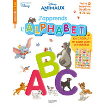 Disney - J'apprends l'alphabet avec les animaux Disney