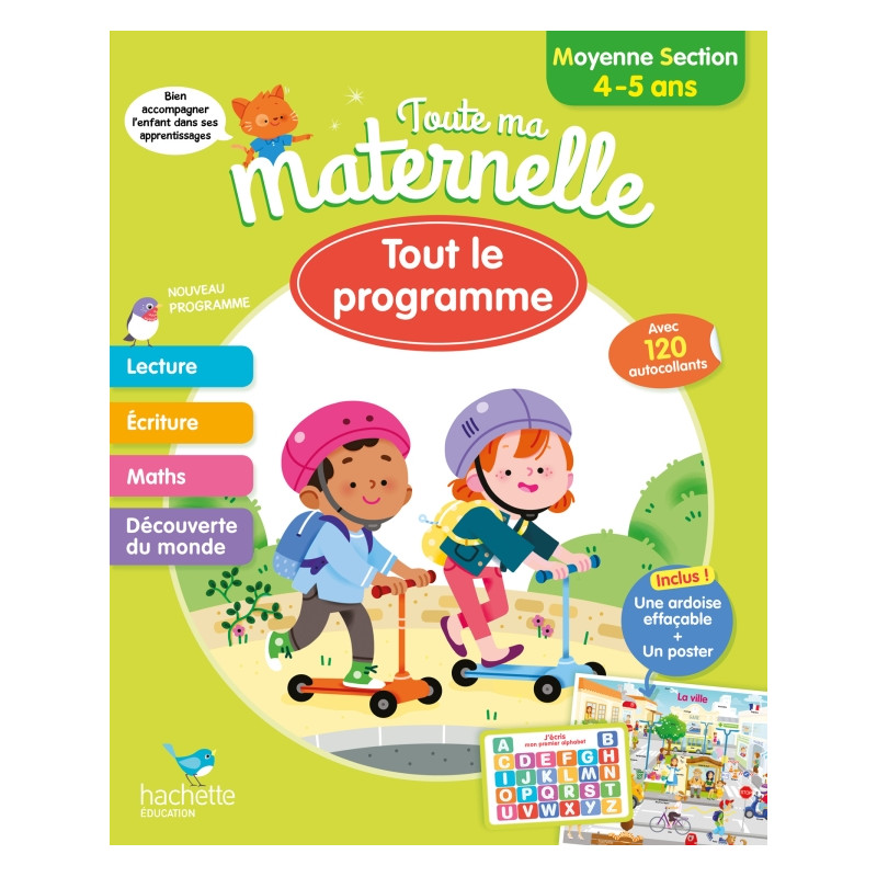 Toute Ma Maternelle- Tout le programme - Moyenne section 4-5 ans Toute Ma Maternelle- Tout le programme - Moyenne section 4-5 ans