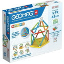 Jeux de construction pour enfants - Geomag Supercolor Recycled 42 pcs - Livraison rapide Tunisie