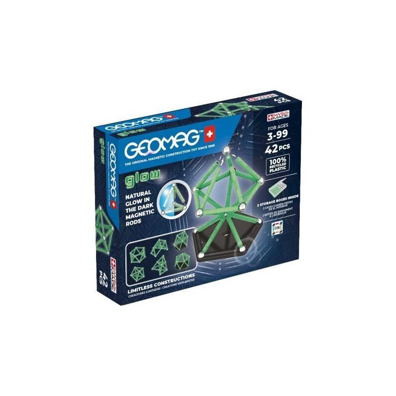 Geomag Glow Recycled 42 pcs