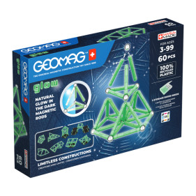Geomag Glow Recycled 60 pcs