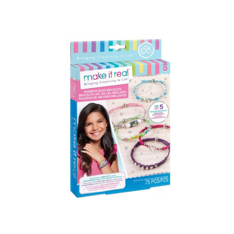 Bijoux: Bracelets Arc en ciel brillants Bijoux: Bracelets Arc en ciel brillants