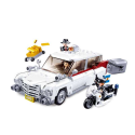 Jeux de construction pour enfants - Model Bricks Cars - American Robbers Car - Livraison rapide Tunisie