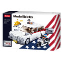 Jeux de construction pour enfants - Model Bricks Cars - American Robbers Car - Livraison rapide Tunisie