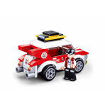 Jeux de construction pour enfants - Town Sluban - Pullback Rally Auto - Livraison rapide Tunisie