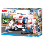 Jeux de construction pour enfants - Town Sluban - Ambulance - Livraison rapide Tunisie