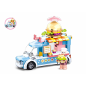 Jeux de construction pour enfants - Girls - Hamburger Car - Livraison rapide Tunisie
