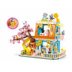 Jeux de construction pour enfants - Girls - Cat House - Livraison rapide Tunisie