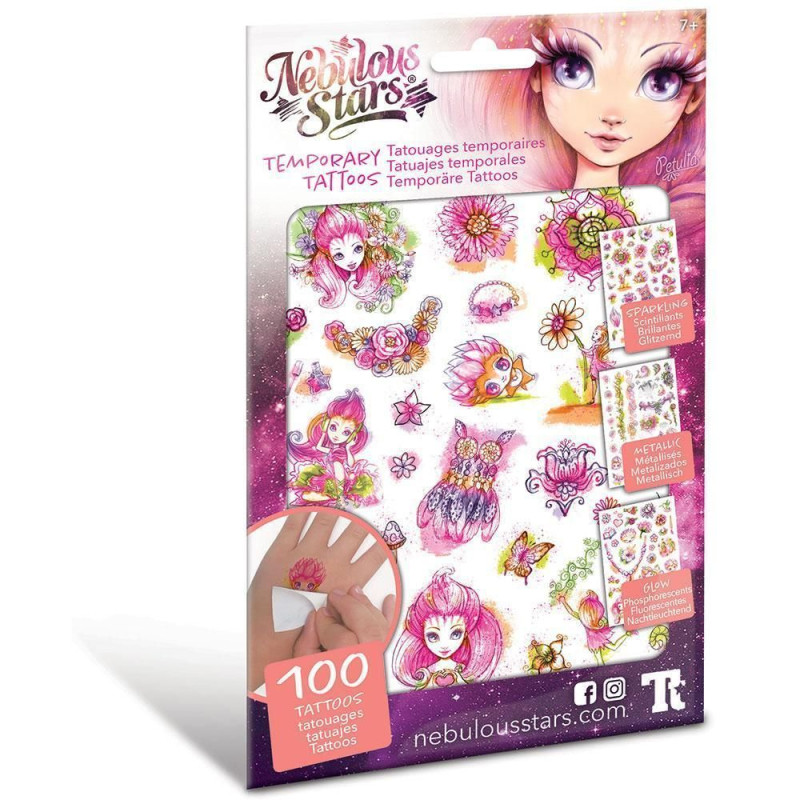 Tatouages temporaires - Petulia