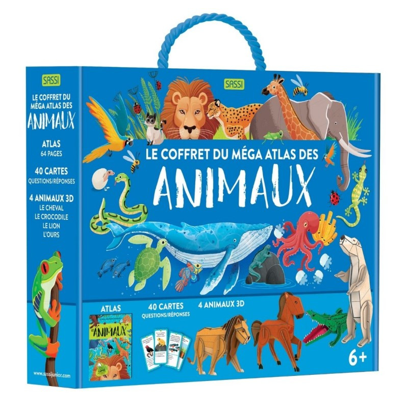 MEGA ATLAS  : Le coffret méga atlas des Animaux