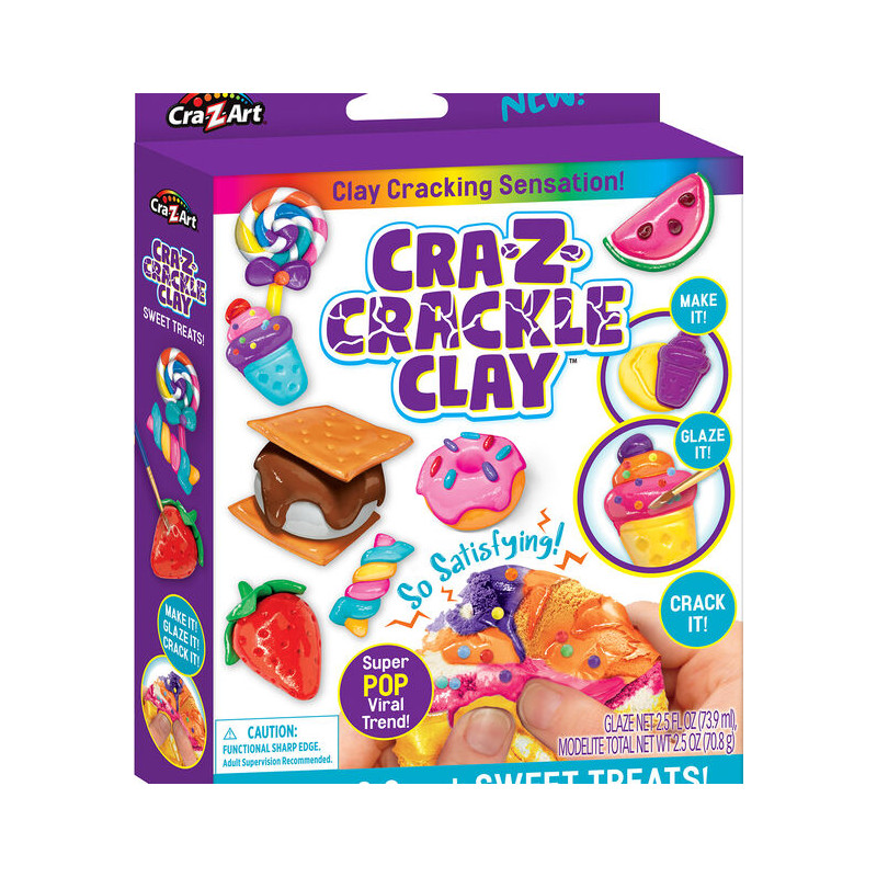 Cra-Z-Crackle Clay Create & Crack Sweet Treats