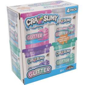 Cra-Z-Slimy Glitter! 4 Pack