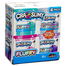 Cra-Z-Slimy Fluff! 4 Pack