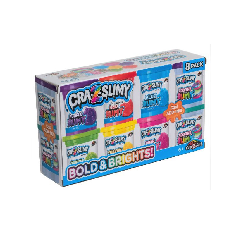Cra-Z-Slimy Bold & Brights! 8 Pack