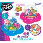 Loisirs créatifs pour enfants - Shimmer 'n Sparkle - Glitter Globes, Makes 2 Glitter Globes - Livraison rapide Tunisie