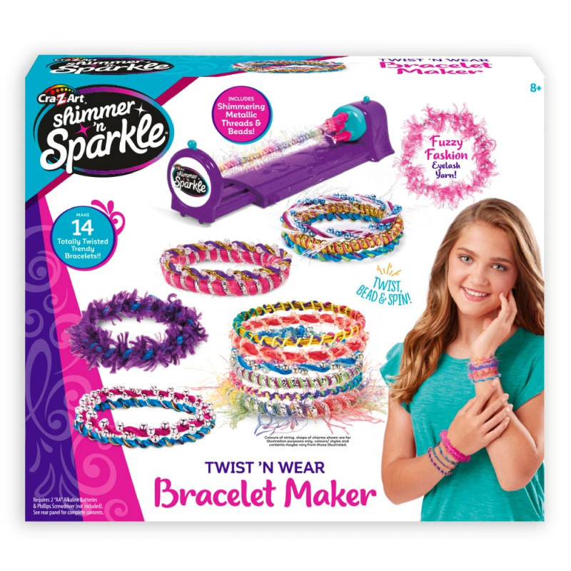 Shimmer ‘n Sparkle Twist ‘n Wear Bracelet Maker