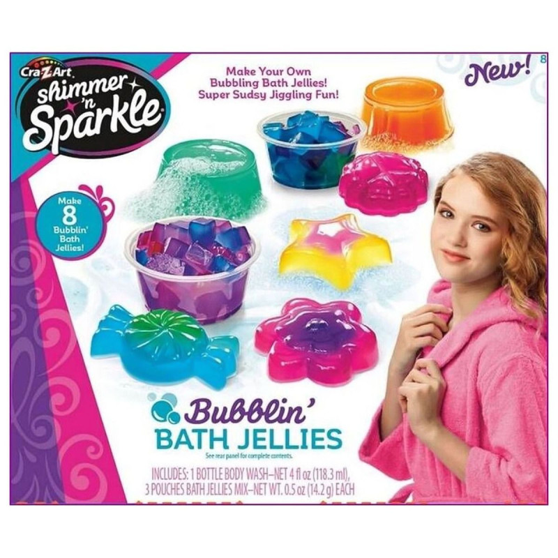 Shimmer 'n Sparkle -  Bubblin Bath Jellies
