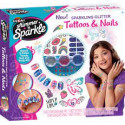 Loisirs créatifs pour enfants - Shimmer 'n Sparkle - Sparkling Glitter Tattoos & Nails - Livraison rapide Tunisie