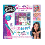 Loisirs créatifs pour enfants - Shimmer 'n Sparkle - 3 in 1 Ultimate Glitter Beauty Set - Livraison rapide Tunisie