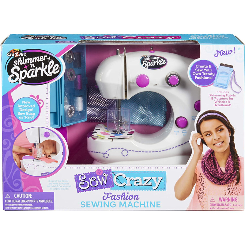 Shimmer 'n Sparkle - new Crazy Fashion Sewing Machine Shimmer 'n Sparkle - new Crazy Fashion Sewing Machine