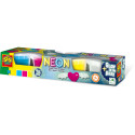 Loisirs créatifs pour enfants - Pâte à Modeler - Fluo et brille dans le noir 4x90gr - Livraison rapide Tunisie
