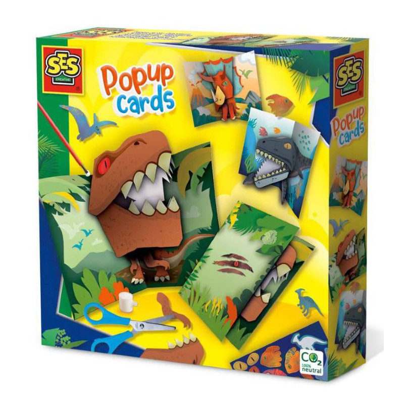 Cartes pop-up - Dinosaures Cartes pop-up - Dinosaures