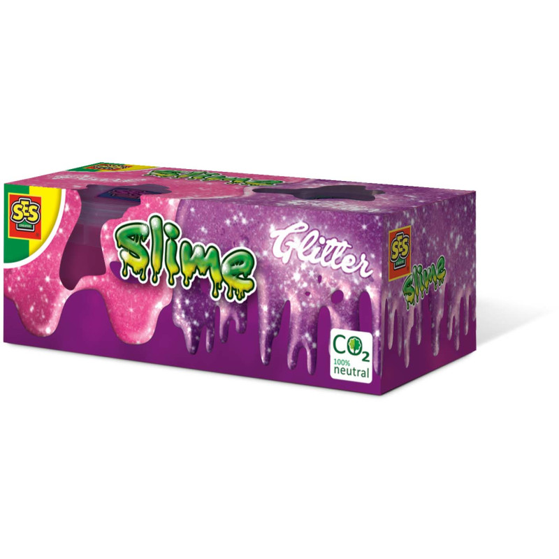 Slime : Slime - Paillettes 2x120gr