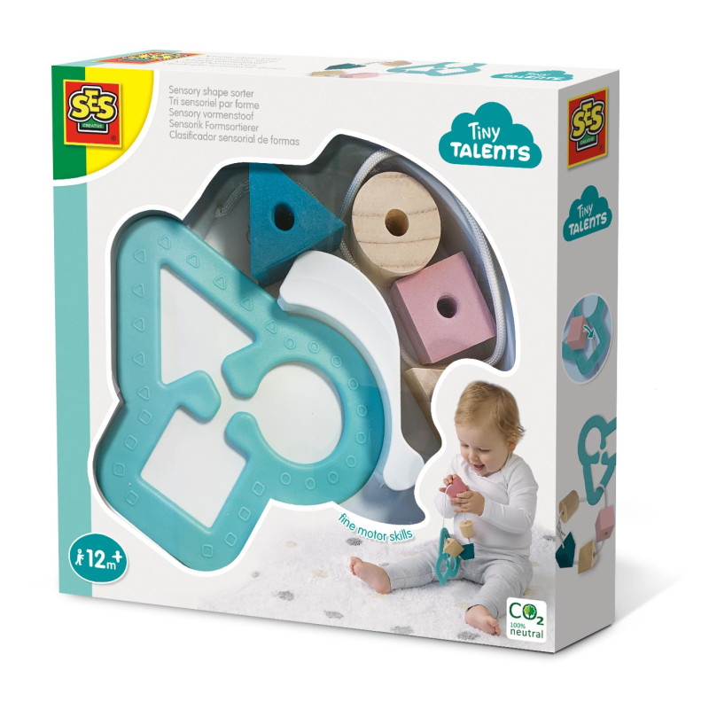 Bébé : Tri sensoriel par forme Bébé : Tri sensoriel par forme