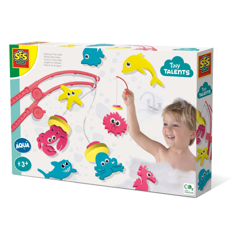 Bébé : Pêche dans l’eau