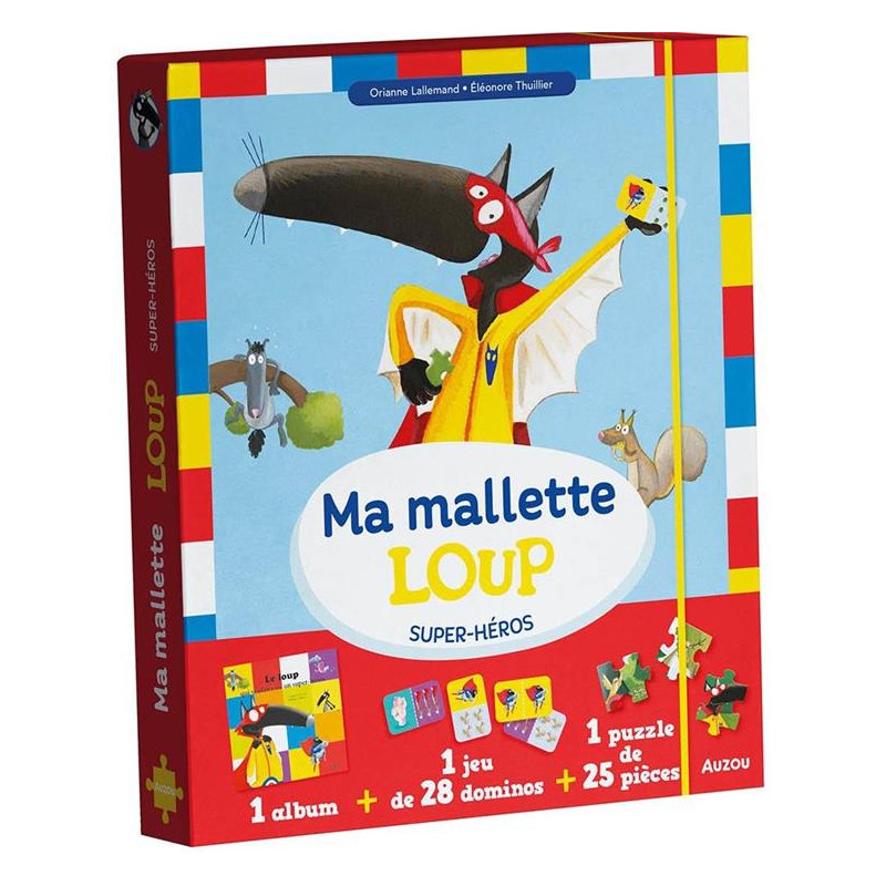 Coffret - MA MALLETTE LOUP SUPER-HÉROS